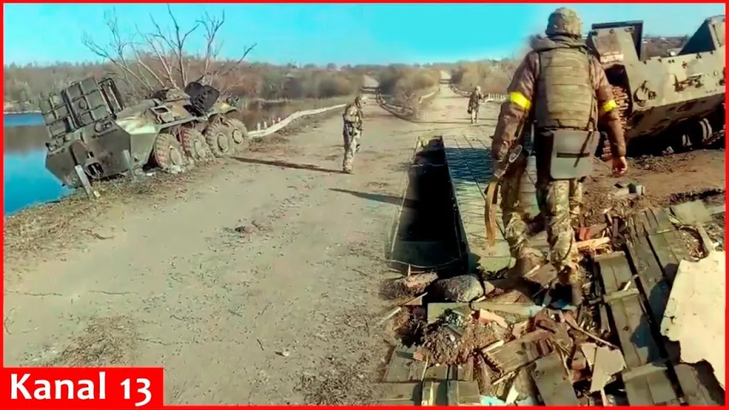 Ukrainian forces capture Russian positions near Bakhmut