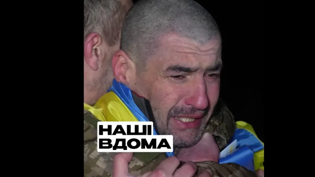 “We are at home” are the words heard by all Ukrainians returning from Russian captivity