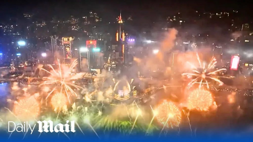 LIVE: Various firework displays and New Year’s Eve events