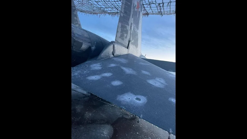 Russian Su-34 Damaged in Drone Strike at Morozovsk Air Base