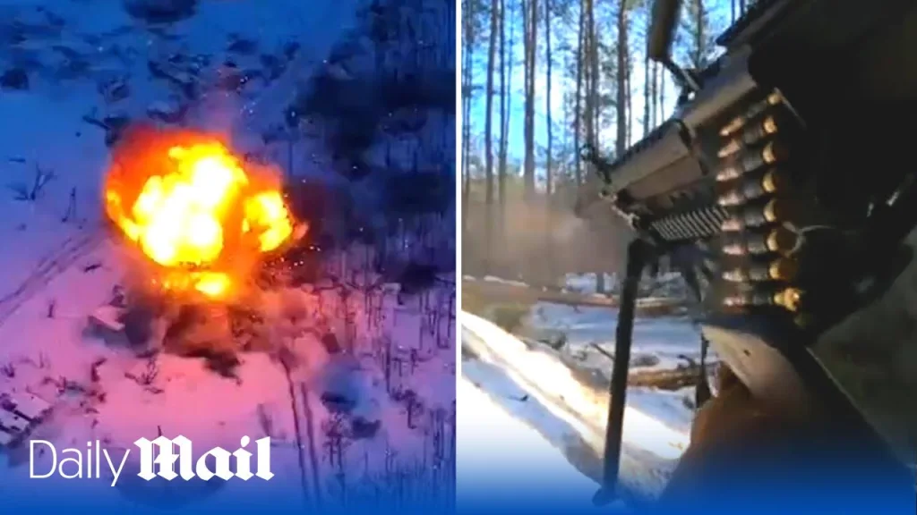 Brazilian volunteer fights Russian troops in Serebryansky Forest in brutal gun battle