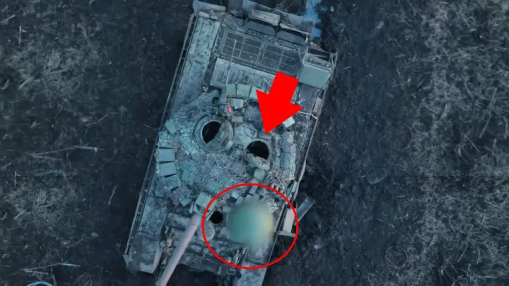 Cheap Drone Destroy Expensive T-72B3M Tank