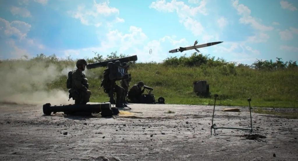 The Armed Forces shot down the Russian Lancet UAV from the Swedish RBS-70 MANPADS (Video)