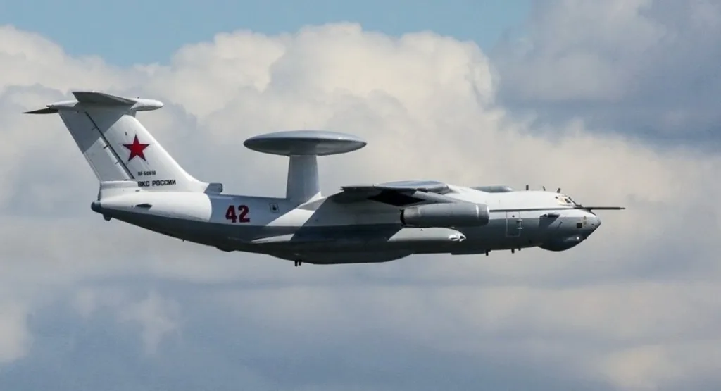 UK Defense Intelligence Reports Russia’s Deployment of Another A-50 Aircraft Following Recent Loss