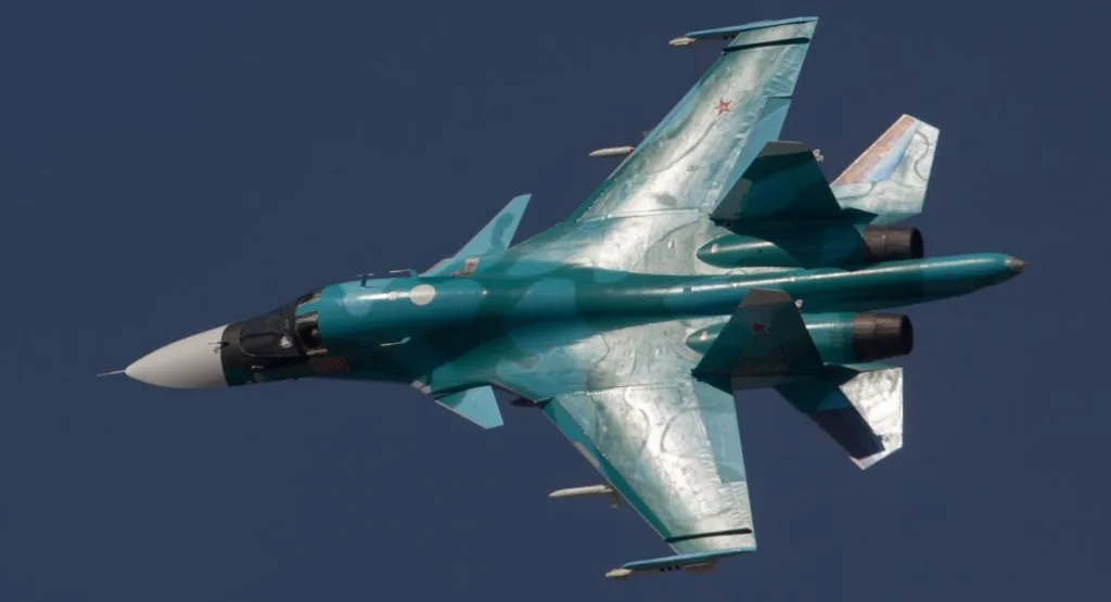 Ukrainian Air Defense Forces Shoot Down Russian Su-34 Fighter Jet in Luhansk Region, Resulting in Growing Losses