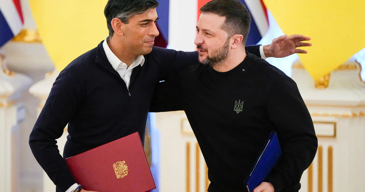 War in Ukraine Zelenskyi and Sunak signed an agreement on cooperation in the field of security. VIDEO