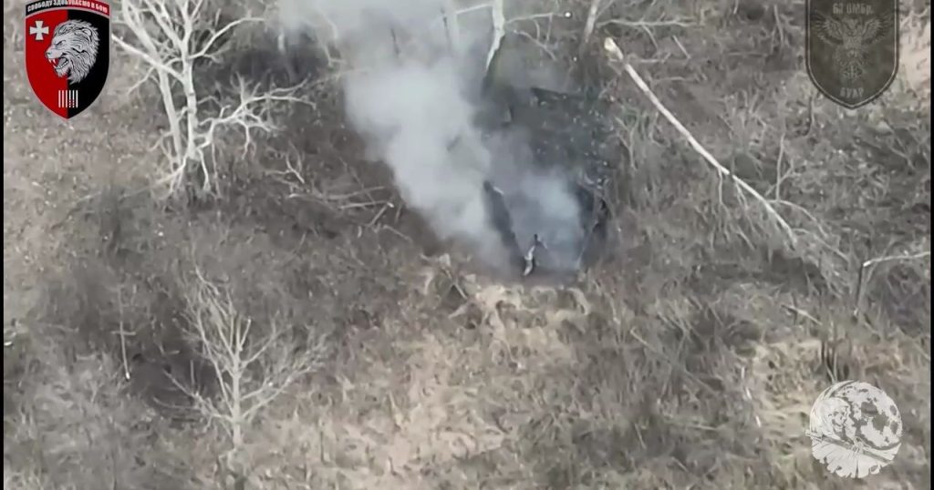 14:04 04.02 Soldiers of the 63rd OMBr destroyed the invaders’ mortar with an attack drone. VIDEO 2 7194