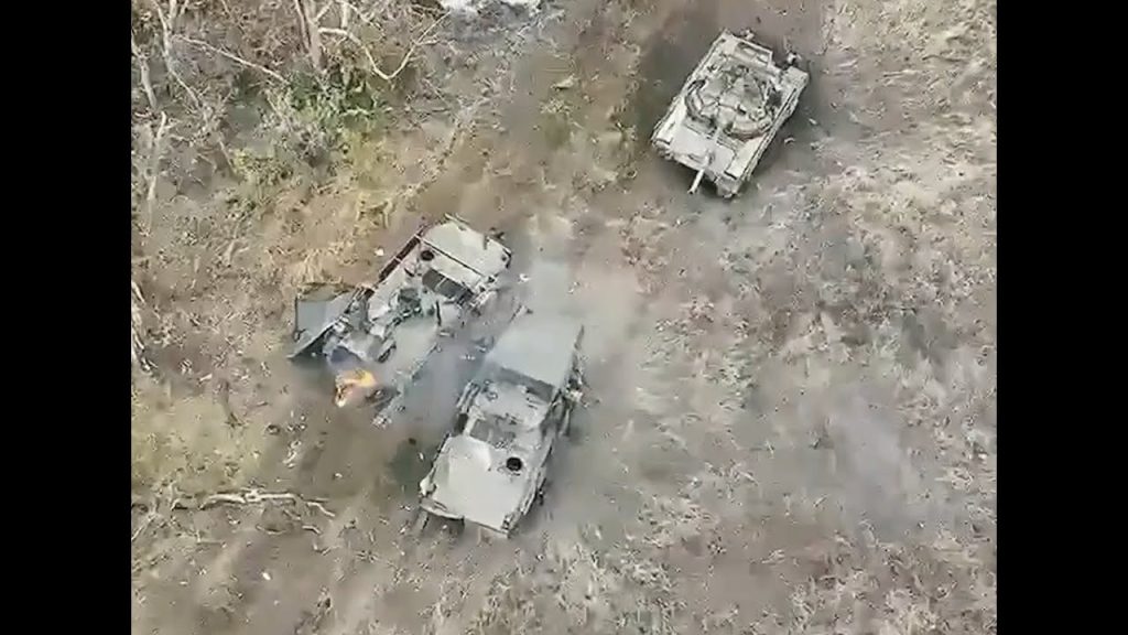 15 Russian Armored Vehicles Destroyed in Failed Attack on Novomykhailivka — Plus Turret Toss!