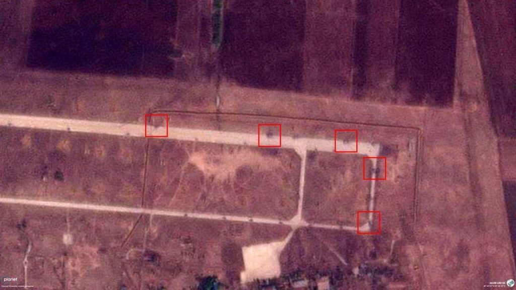 Satellite Imagery Shows FIVE Destroyed Helicopters at Berdyansk Air Base After ATACMS Strike