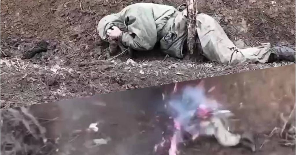 17:29 A Russian man’s head was torn off after being hit by ammunition from a Ukrainian drone 80 ODSHBr. VIDEO 18+ 5 36722